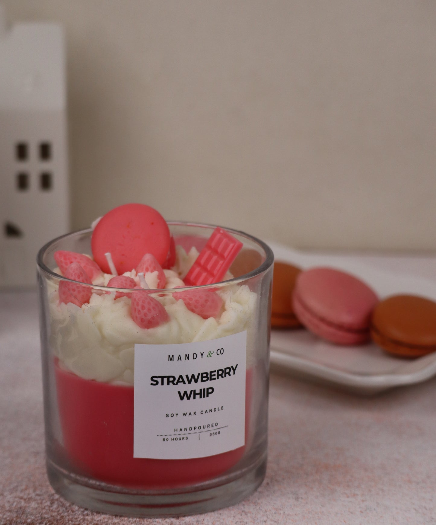 Strawberry Whip Soy Candle
