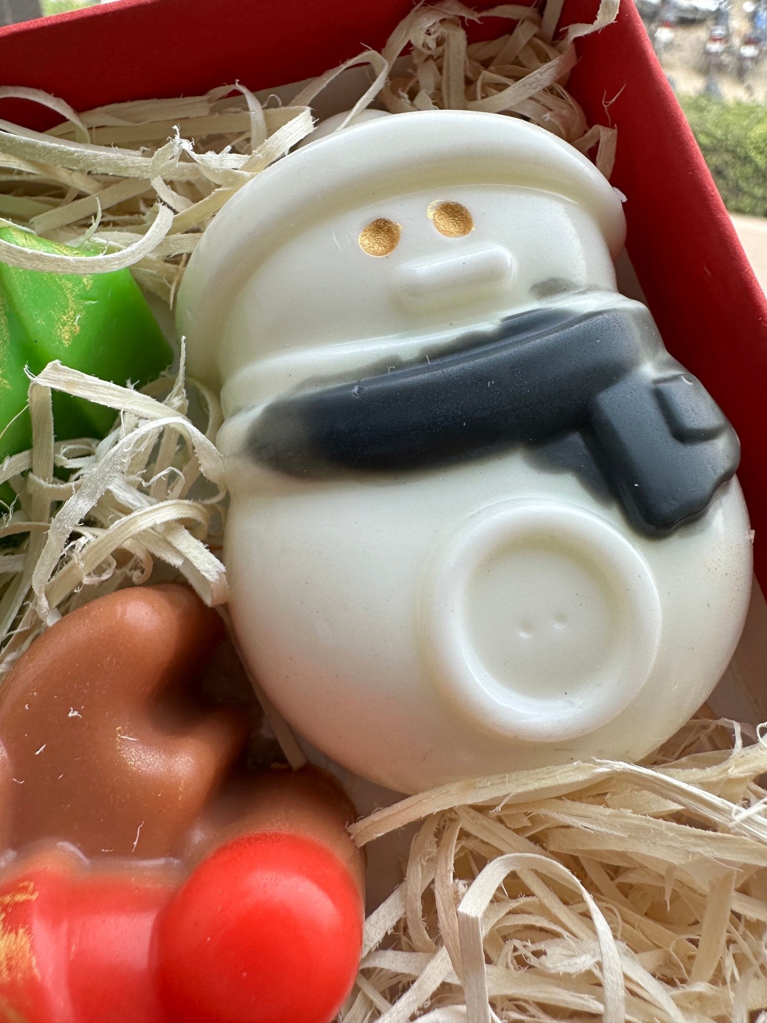 Christmas Soap Gift Box - Snowman, Reindeer and Christmas Tree - Mandy and Co