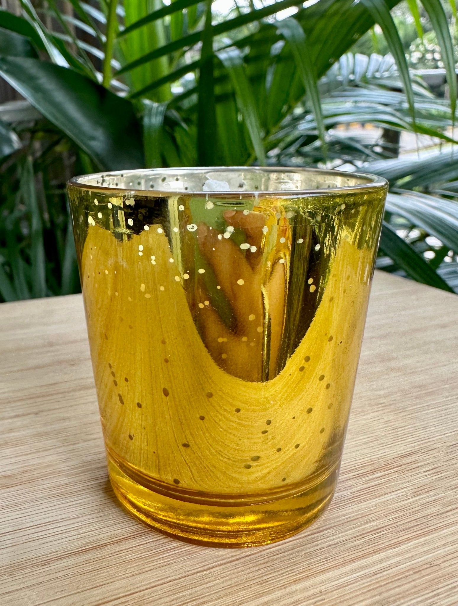 Gold Foiled Rose Soy Candle - Mandy and Co