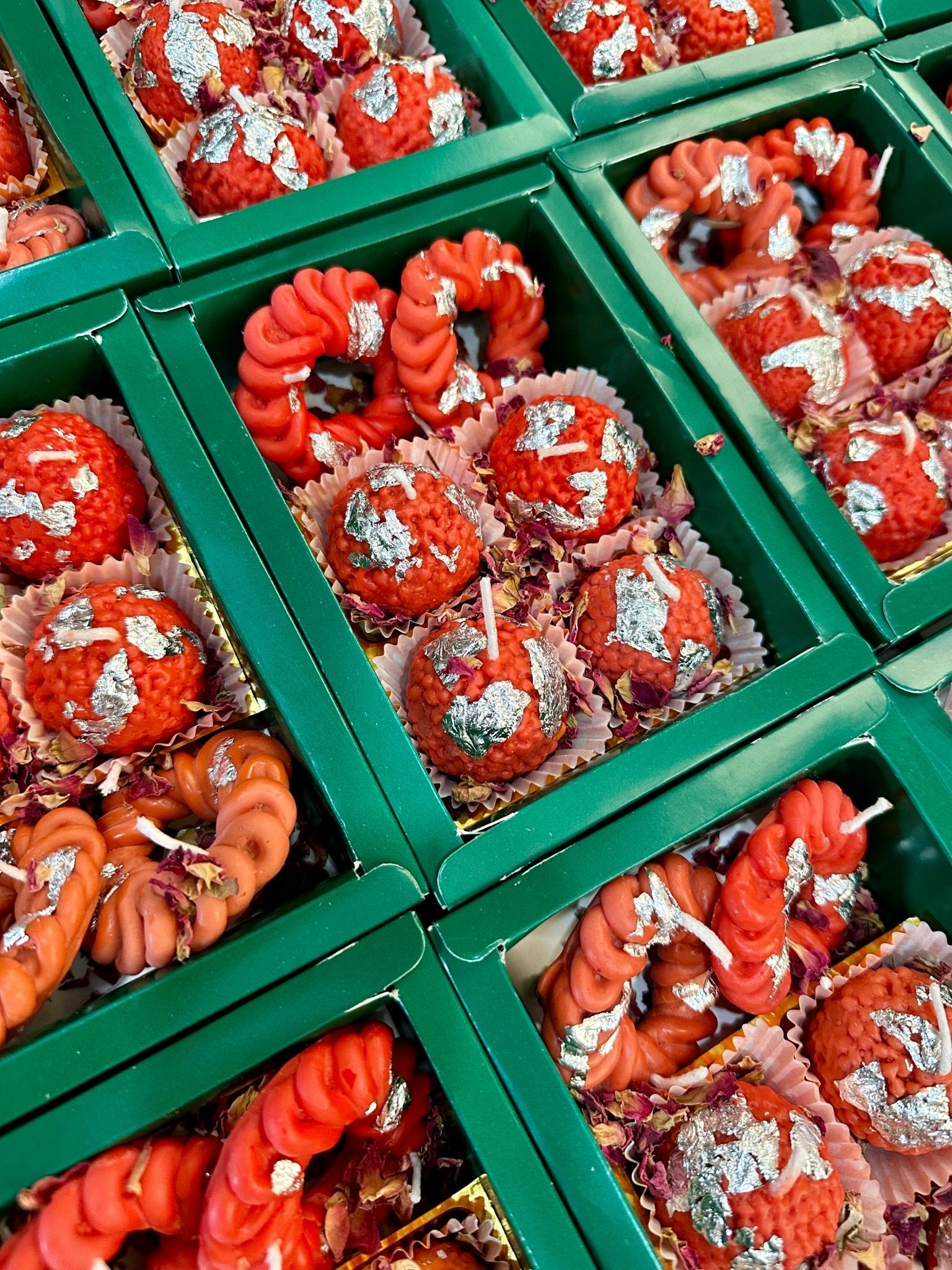 Laddoo & Imarti Candles – Unique Diwali Gift Set - Mandy and Co