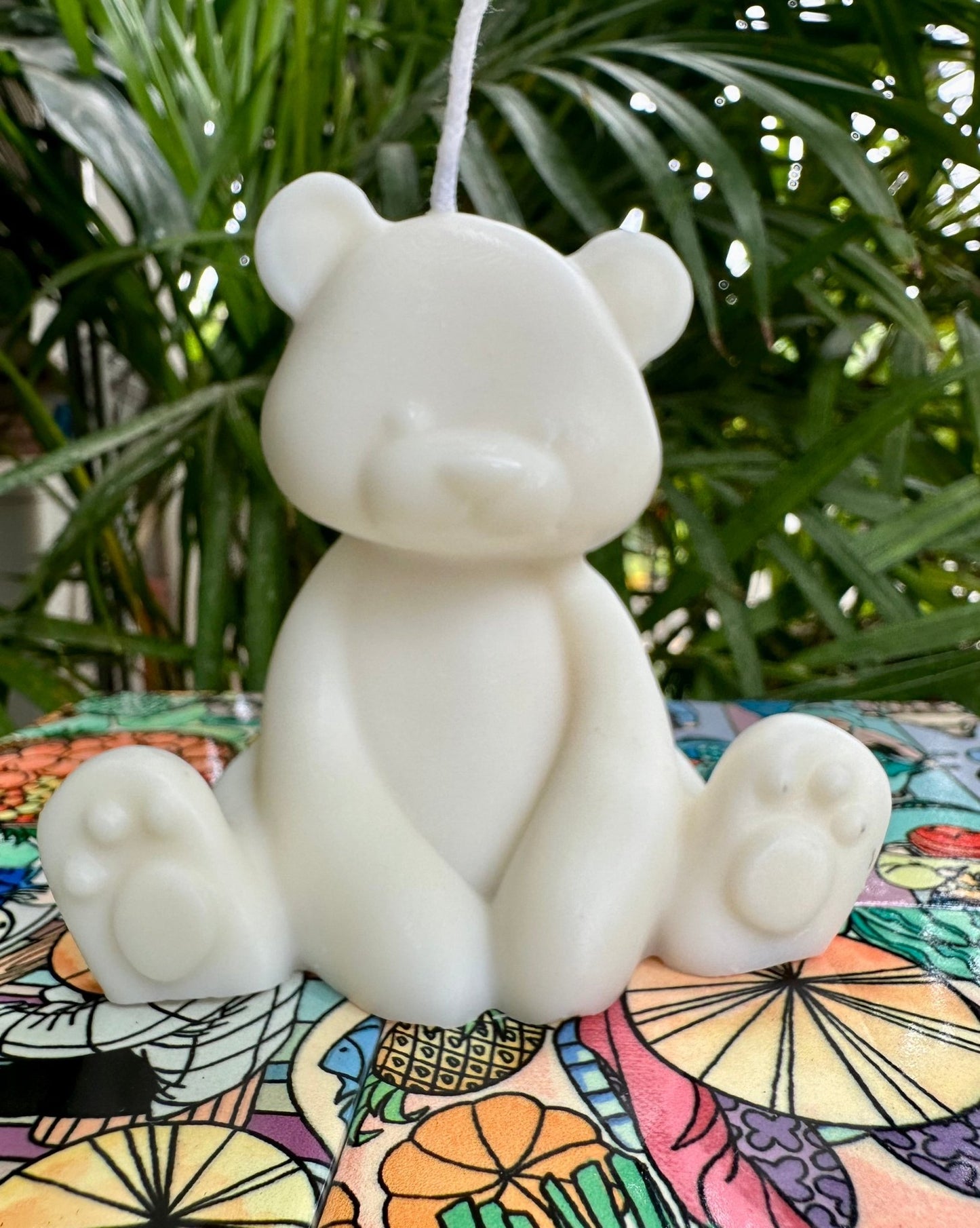Teddy Bear Soy Candle - Mandy and Co