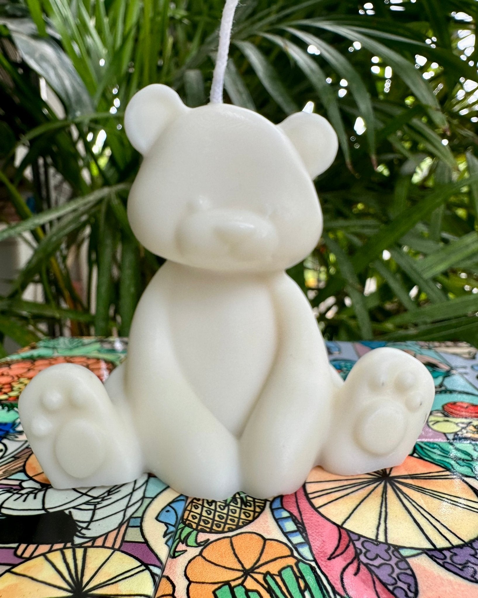 Teddy Bear Soy Candle - Mandy and Co