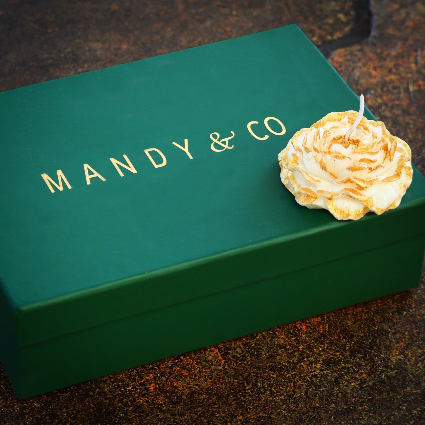 White Peony Soy Candle - Mandy and Co