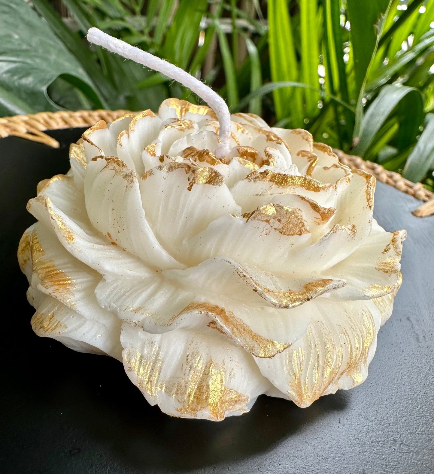 White Peony Soy Candle - Mandy and Co