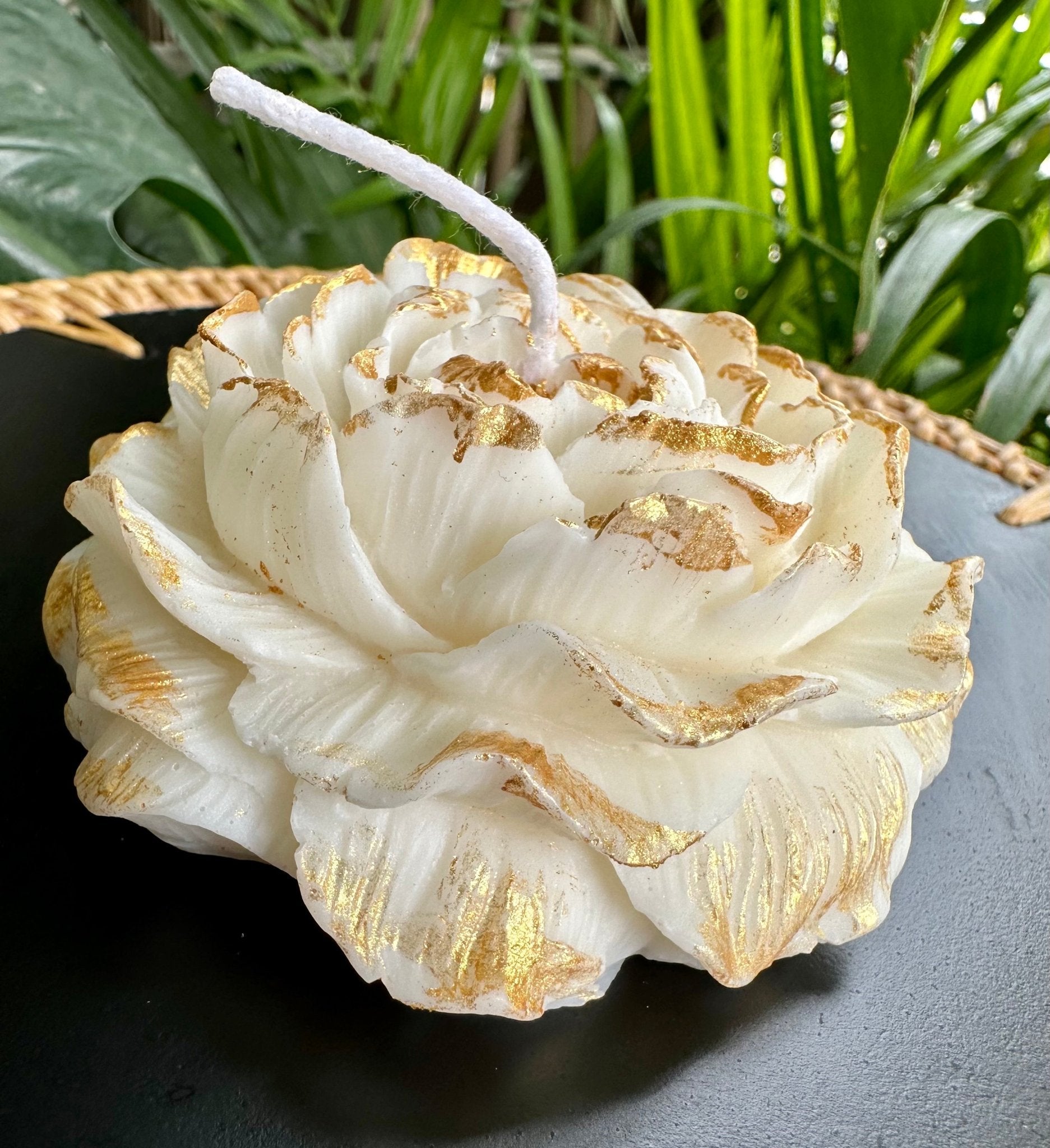 White Peony Soy Candle - Mandy and Co