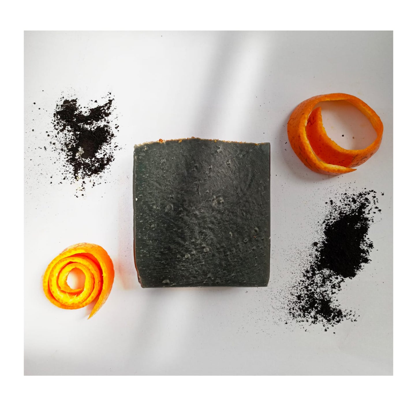 Artisanal Soap Trio for Oily & Acne Prone Skin – Charcoal Orange, Rose Pink Clay & Neem | 100% Natural & Handmade