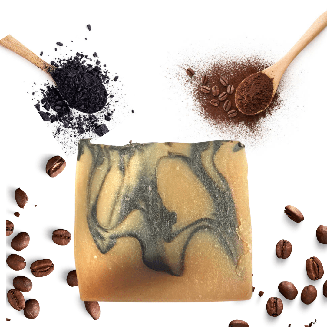 Charcoal Coffee Artisanal Soap - Mandy and Co