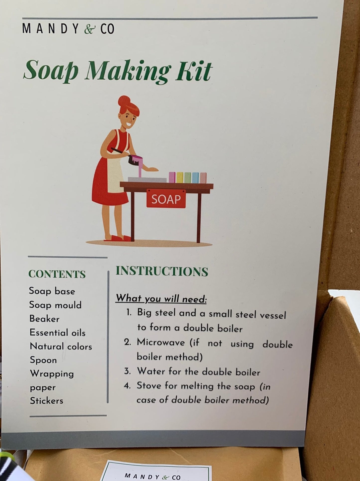 DIY Soap Kit - Mandy and Co