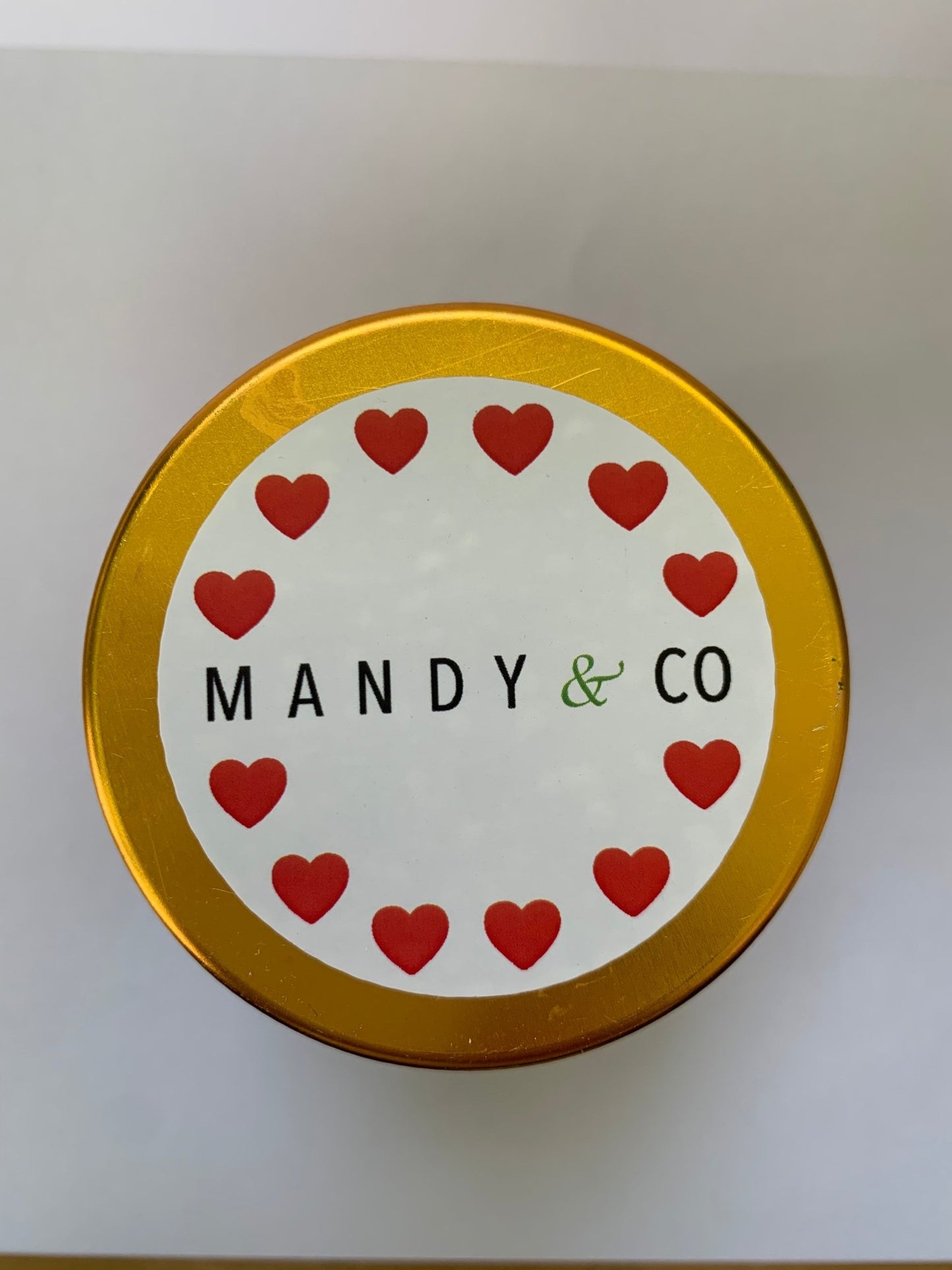 Mini Soap Jars: Hearts - Mandy and Co
