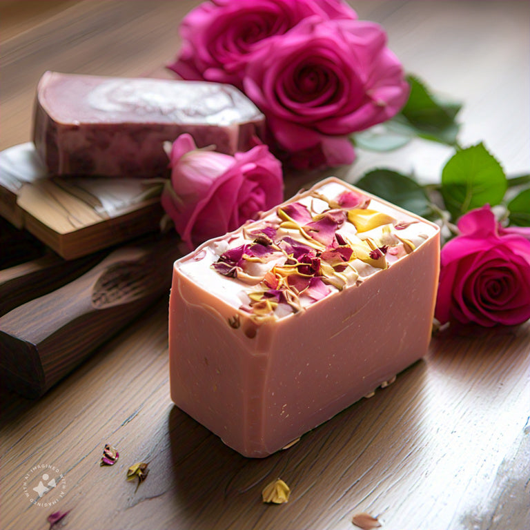 Rose Petal Luxury Soap Recipe: A Blooming Beauty