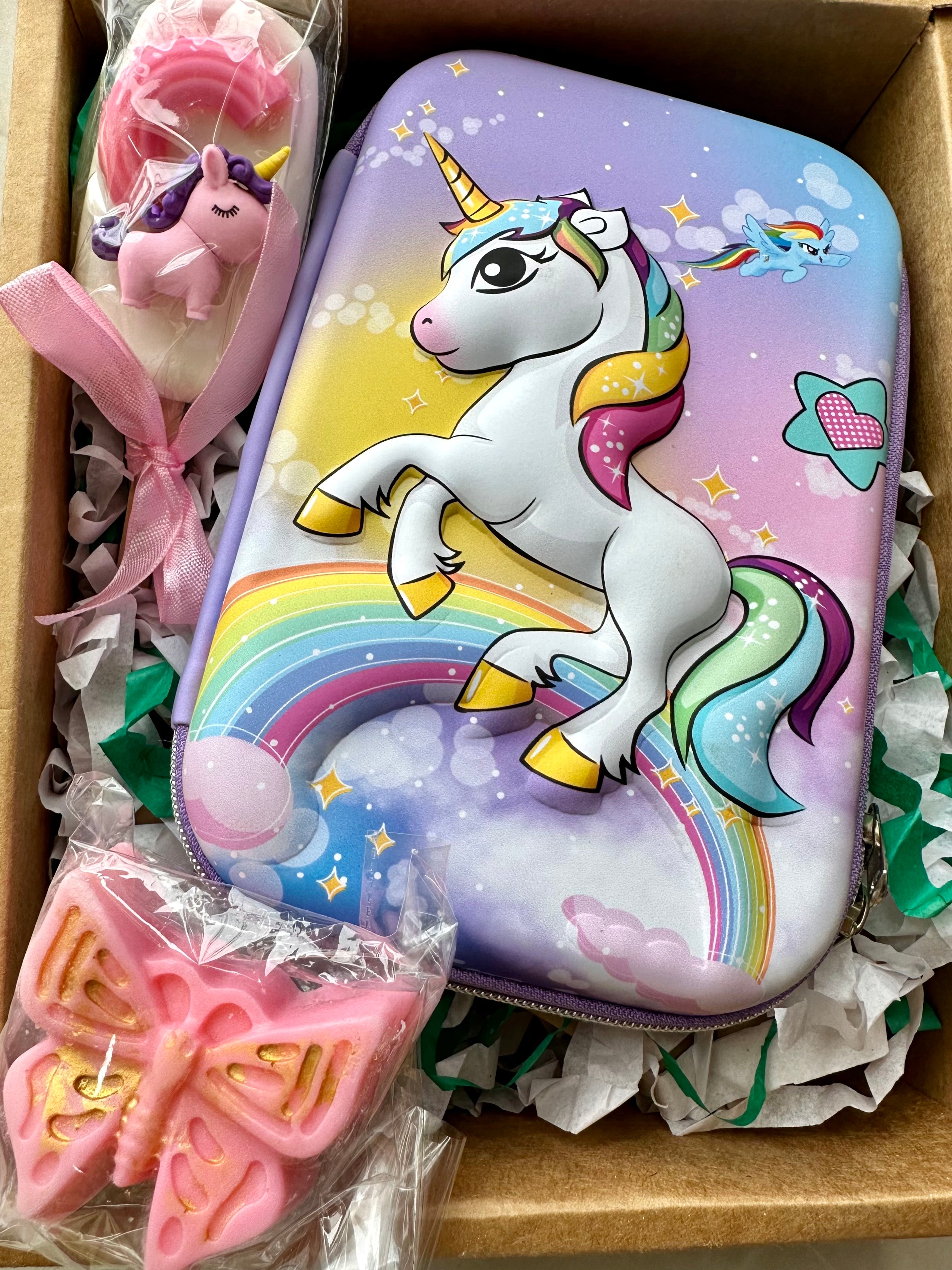 Unicorn Sweet & Chocolate Gift Box Personalised Birthday Christmas Well  Done | eBay