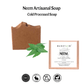 Ultimate Oily Skin Soap Trio – Neem, Charcoal & Multani Mitti | Handmade Natural Soaps for Acne & Oil Control - Mandy and Co
