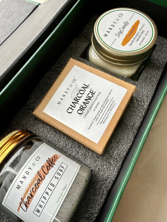 All Charcoal Box - Mandy and Co