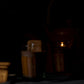 Chai Biscuit Soy Candle | Handmade Scented Candle in Authentic Cutting Chai Glass - Mandy and Co