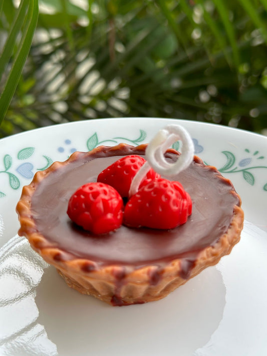Chocolate Tart Soy Candle - Mandy and Co