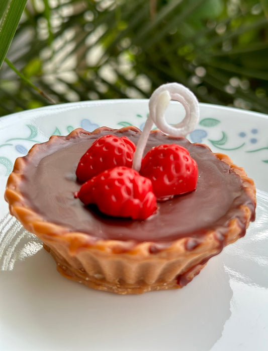 Chocolate Tart Soy Candle - Mandy and Co