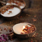 Coconut Shell Soy Candle – Set of 3 | Rose Scent - Mandy and Co