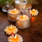 Daisy Glass Jar Soy Candle – Pack of 2 | Oud Scent - Mandy and Co