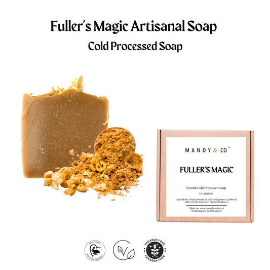 Gift Box - Natural Artisanal Soaps (Pack of 3) - Mandy and Co