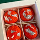 Laddoo Candle Box (Set of 4) – Handmade for Diwali - Mandy and Co