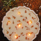 Lotus Marble Urli Soy Candle – 9 Inch Mogra Scent - Mandy and Co