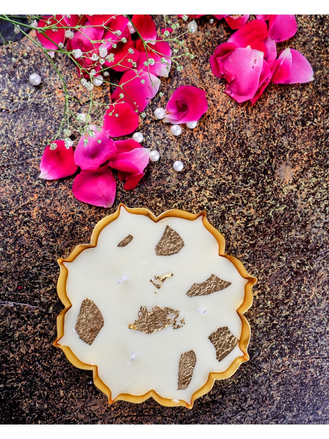 Mini Urli Soy Candle – Set of 3 | Rose Scent - Mandy and Co