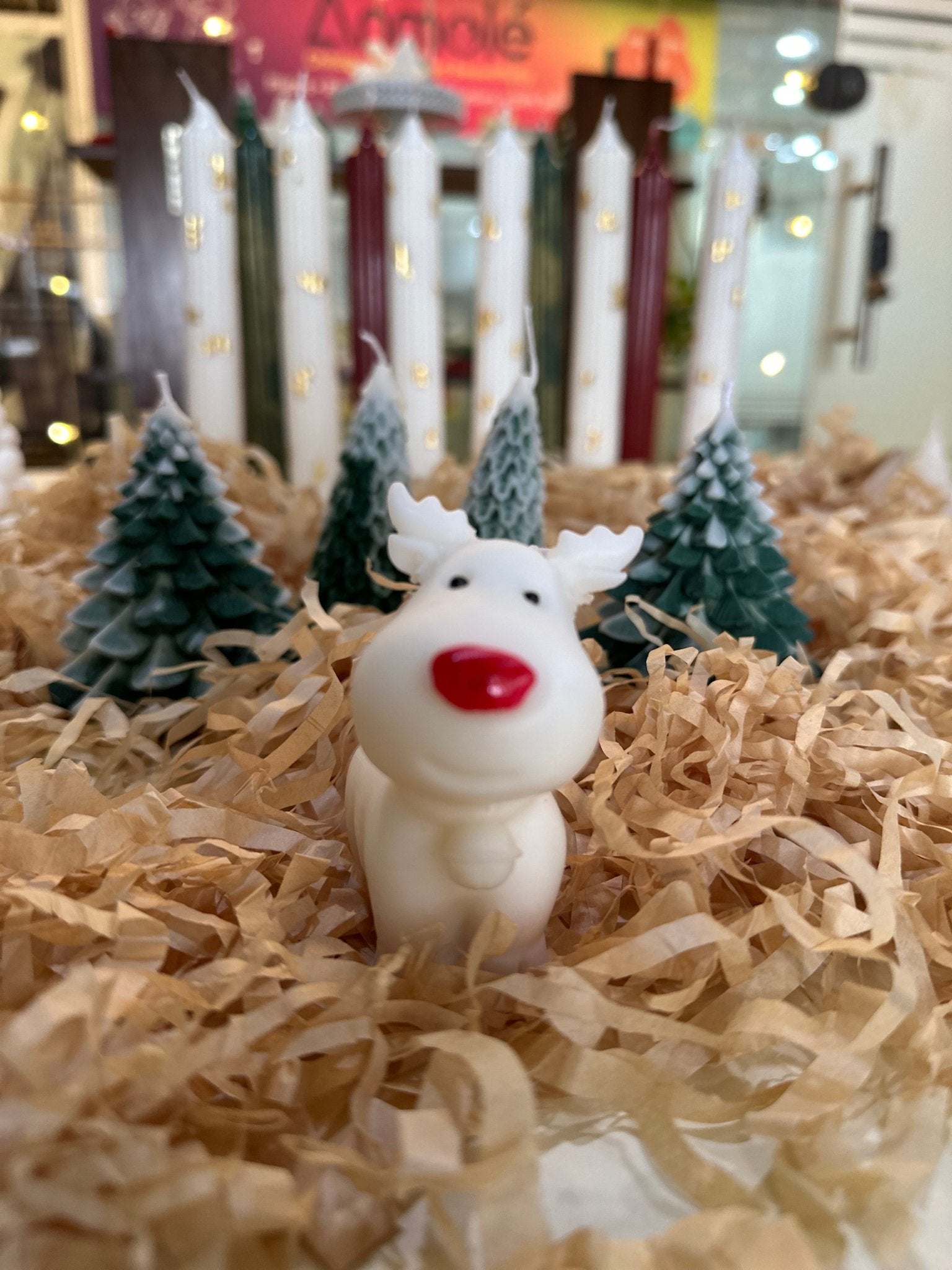 Reindeer Soy Candle - Pack of 1 - Mandy and Co