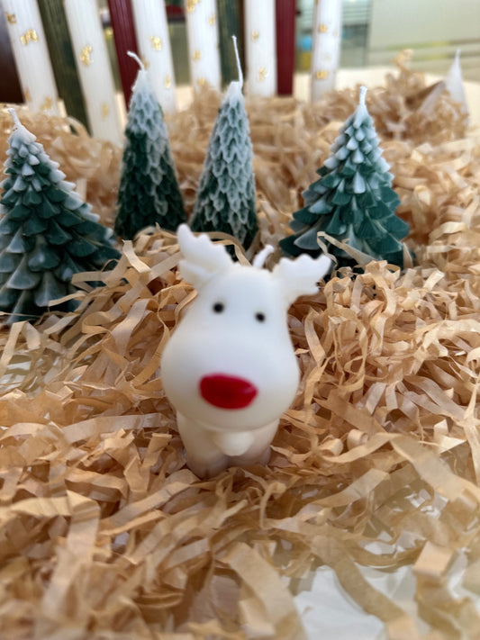 Reindeer Soy Candle - Pack of 1 - Mandy and Co