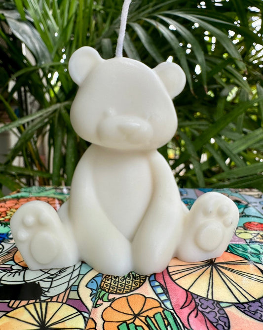 Teddy Bear Soy Candle - Mandy and Co