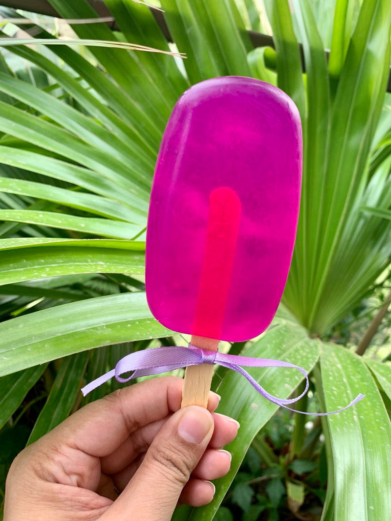 Popsicle Soap: Strawberry