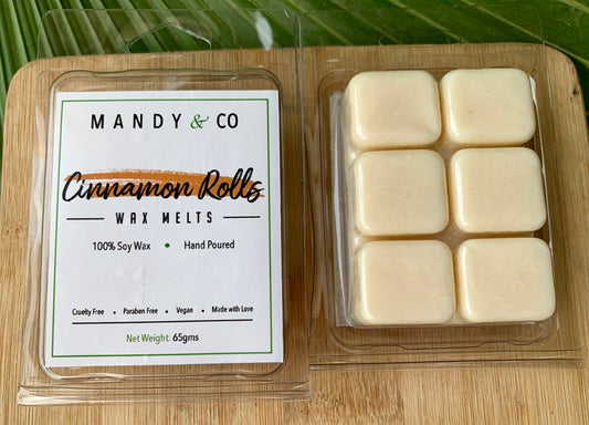 Cinnamon Wax Melts for Diffusers – 100% Soy Wax, Long-Lasting & Handmade