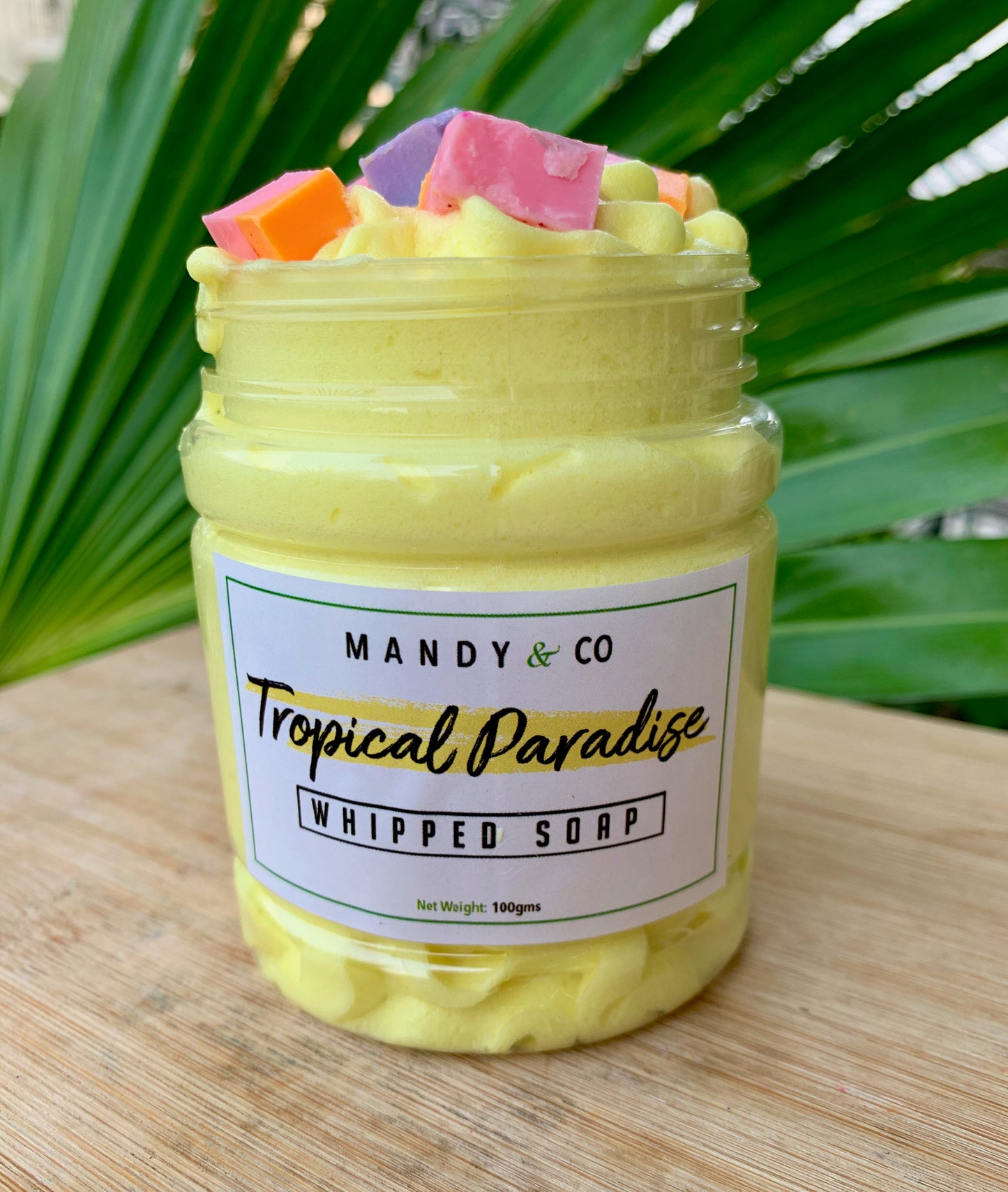 Tropical Paradise Whipped Soap - Handmade Body wash