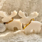 Reindeer Soy Candle: White