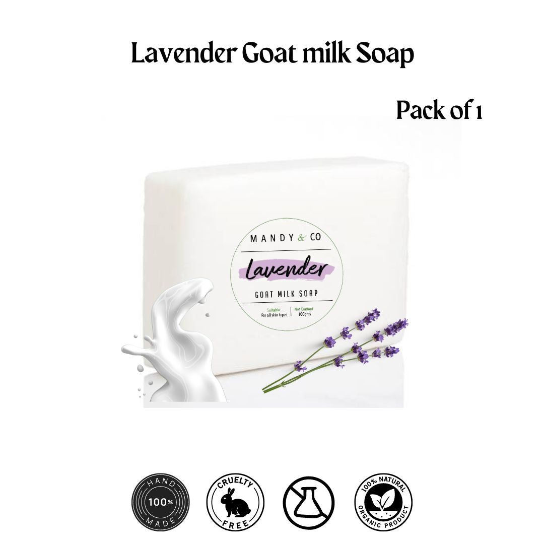 Lavender Goat Milk Soap (Pack of 1)