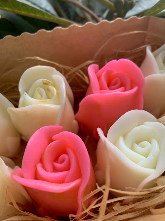 Box of 8 roses - Rose - Mandy and Co