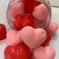 Mini Soap Jars: Hearts - Mandy and Co