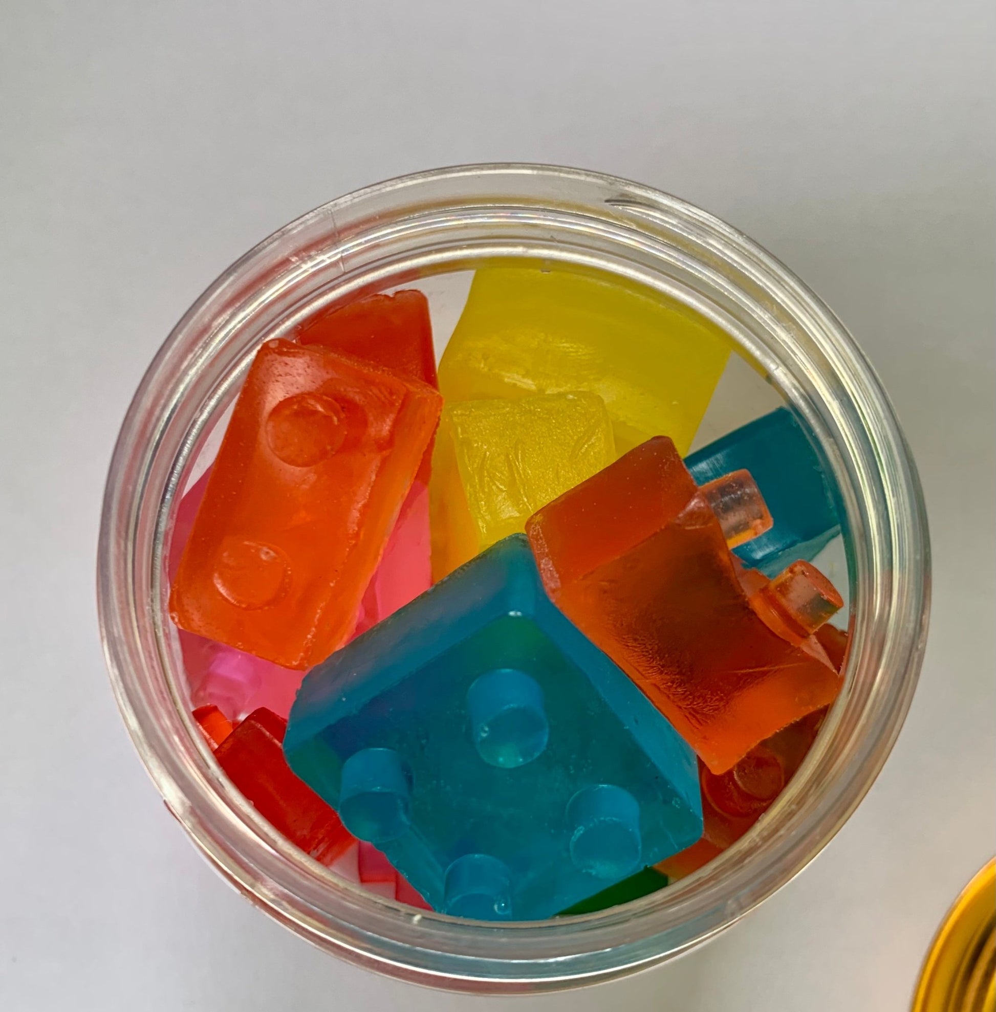Mini Soap Jars: Lego - Mandy and Co