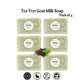 Tea Tree Goat Milk Soap (Pack of 6) - Mandy and Co