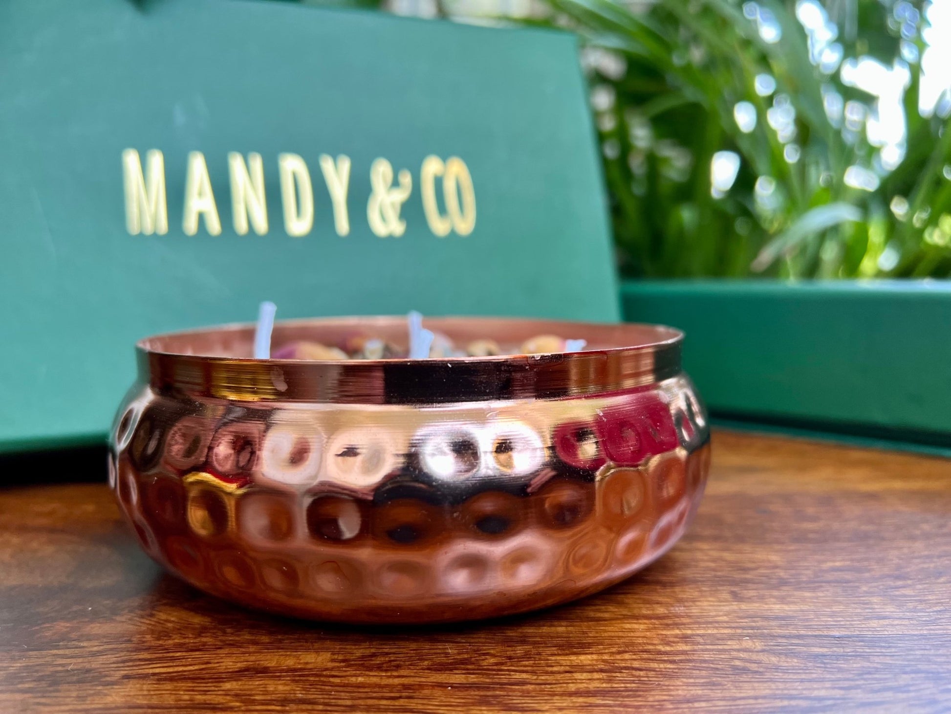 Urli Candle - Rose - Mandy and Co