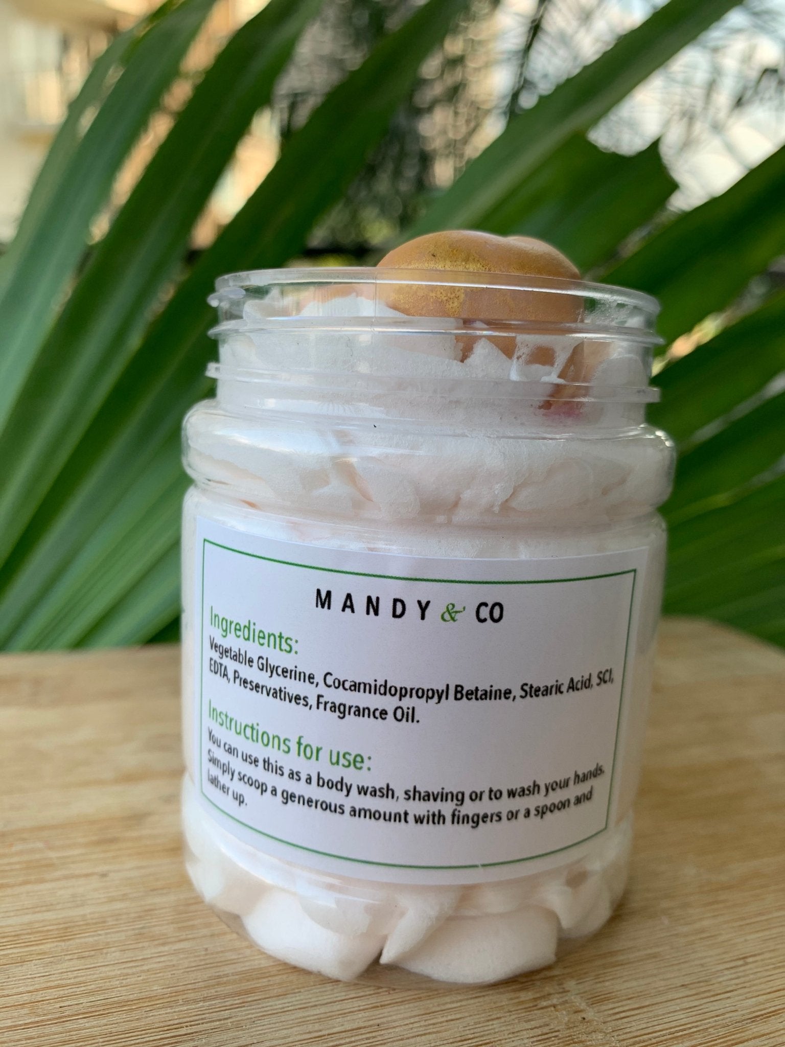 Whipped Soap – Cozy, Warm Vanilla Indulgence - Mandy and Co
