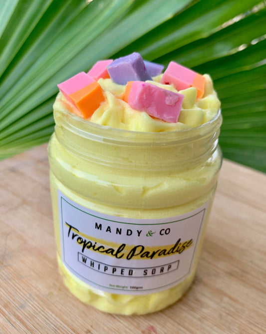 Whipped Soap – Tropical Escape for Your Skin - Mandy and Co
